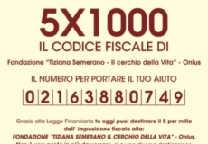 DESTINA IL TUO 5X1000 ALLA NOSTRA FONDAZIONE